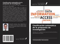 Bookcover of Clasificación automática de la propuesta de investigación