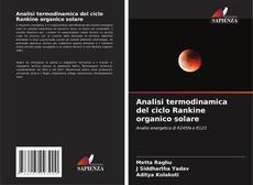 Capa do livro de Analisi termodinamica del ciclo Rankine organico solare 