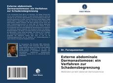 Bookcover of Externe abdominale Darmanastomose: ein Verfahren zur Schadensbegrenzung