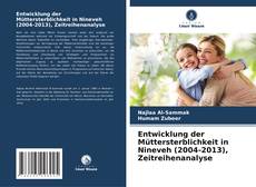 Bookcover of Entwicklung der Müttersterblichkeit in Nineveh (2004-2013), Zeitreihenanalyse