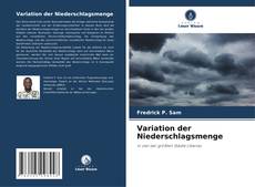 Buchcover von Variation der Niederschlagsmenge
