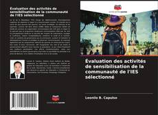 Capa do livro de Évaluation des activités de sensibilisation de la communauté de l'IES sélectionné 