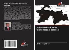 Sulla ricerca della dimensione politica kitap kapağı