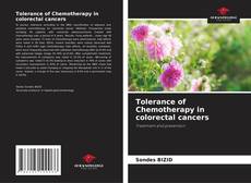 Buchcover von Tolerance of Chemotherapy in colorectal cancers