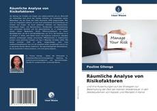 Räumliche Analyse von Risikofaktoren kitap kapağı