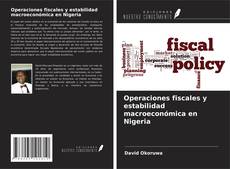 Couverture de Operaciones fiscales y estabilidad macroeconómica en Nigeria