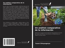 Capa do livro de Un análisis comparativo de la información 