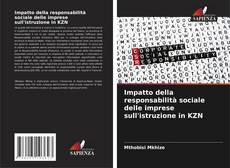 Bookcover of Impatto della responsabilità sociale delle imprese sull'istruzione in KZN