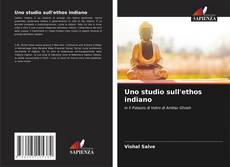 Uno studio sull'ethos indiano kitap kapağı