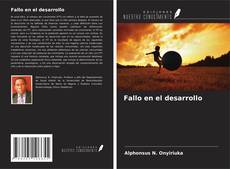 Portada del libro de Fallo en el desarrollo