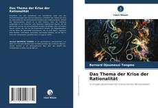 Buchcover von Das Thema der Krise der Rationalität