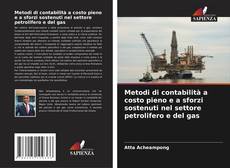 Copertina di Metodi di contabilità a costo pieno e a sforzi sostenuti nel settore petrolifero e del gas
