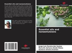 Couverture de Essential oils and nanoemulsions