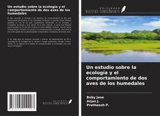 Capa do livro de Un estudio sobre la ecología y el comportamiento de dos aves de los humedales 