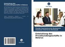 Buchcover von Entwicklung des Privatkundengeschäfts in Belarus