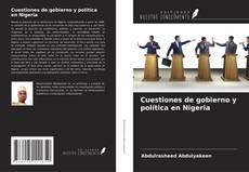 Cuestiones de gobierno y política en Nigeria kitap kapağı