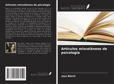 Buchcover von Artículos misceláneos de psicología