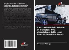 Buchcover von L'estrazione del carbone in Pakistan: Una descrizione delle leggi internazionali sul lavoro