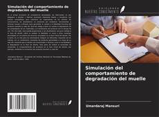 Bookcover of Simulación del comportamiento de degradación del muelle