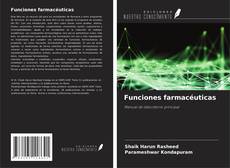 Portada del libro de Funciones farmacéuticas