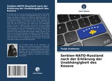 Buchcover von Serbien-NATO-Russland nach der Erklärung der Unabhängigkeit des Kosovo