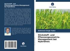Buchcover von Stickstoff- und Pflanzengeometrie-Management bei Hybridreis