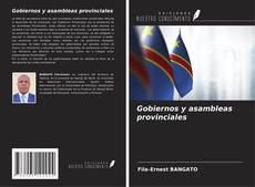 Gobiernos y asambleas provinciales kitap kapağı