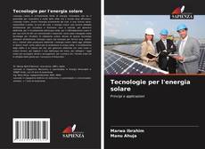 Tecnologie per l'energia solare kitap kapağı