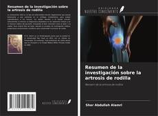 Resumen de la investigación sobre la artrosis de rodilla kitap kapağı