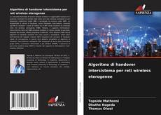 Portada del libro de Algoritmo di handover intersistema per reti wireless eterogenee