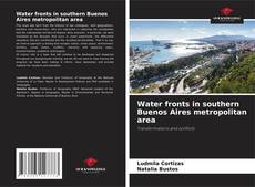 Bookcover of Water fronts in southern Buenos Aires metropolitan area