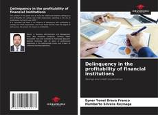 Copertina di Delinquency in the profitability of financial institutions