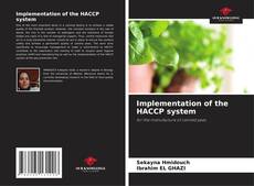 Couverture de Implementation of the HACCP system