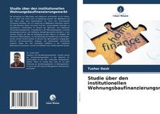 Buchcover von Studie über den institutionellen Wohnungsbaufinanzierungsmarkt