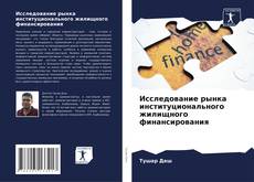 Bookcover of Исследование рынка институционального жилищного финансирования