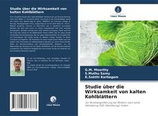 Bookcover of Studie über die Wirksamkeit von kalten Kohlblättern