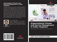 Capa do livro de Organizational Climate and Service Management in Public Hospitals 