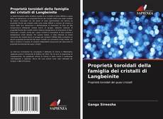 Bookcover of Proprietà toroidali della famiglia dei cristalli di Langbeinite