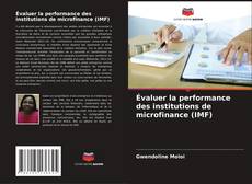 Buchcover von Évaluer la performance des institutions de microfinance (IMF)