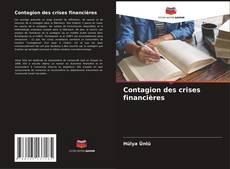 Buchcover von Contagion des crises financières