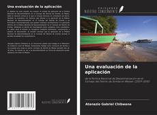 Buchcover von Una evaluación de la aplicación