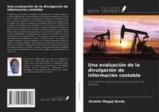 Bookcover of Una evaluación de la divulgación de información contable