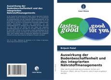 Buchcover von Auswirkung der Bodenbeschaffenheit und des integrierten Nährstoffmanagements