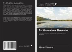 Capa do livro de De Warambo a Abaramba 