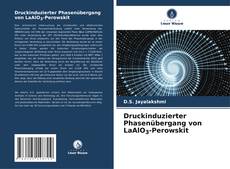 Buchcover von Druckinduzierter Phasenübergang von LaAlO3-Perowskit