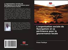 L'organisation sociale de Nyangatom et sa pertinence pour la gouvernance locale kitap kapağı