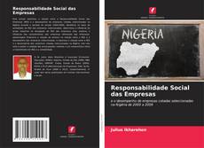 Responsabilidade Social das Empresas kitap kapağı