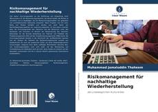 Buchcover von Risikomanagement für nachhaltige Wiederherstellung