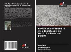 Bookcover of Effetto dell'iniezione in vivo di probiotici sui tratti di schiusa dei pulcini