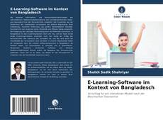 Buchcover von E-Learning-Software im Kontext von Bangladesch